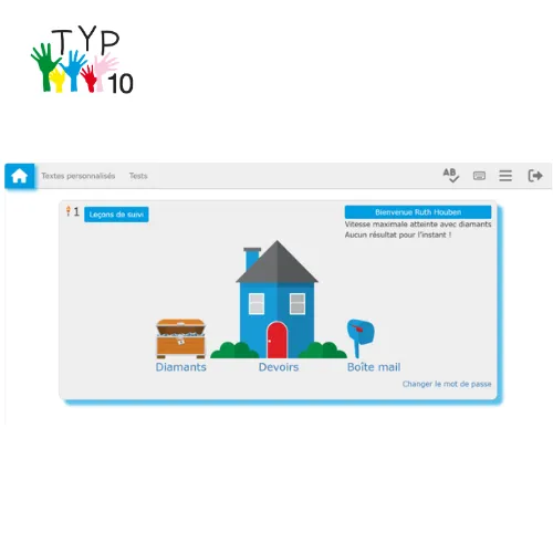 [TT 3.3] 3.3 Typ10 Pakket profielen (per 5) AZERTY Franstalig (inclusief DIGITAAL werkboekje)